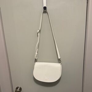Chic White Crossbody Bag